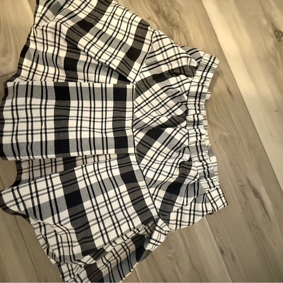 Barbie Plaid Skort with Pink Logo - Picture 3 of 6